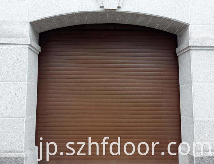 Folding garage door